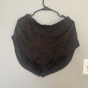 Lunya Black Sleep Shorts